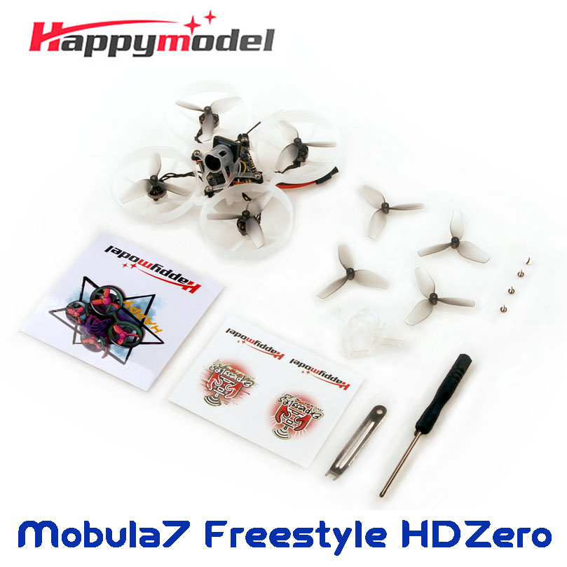 Drone App Rc Fpv - Happymodel Mobula7 HD Freestyle BNF HDZERO