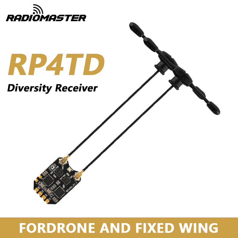 Heavy Lift Drone Frame - RadioMaster RP4TD ExpressLRS 2.4GHz Diversity Receiver