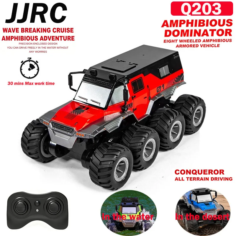 JJRC 2.4G RC Car Q201 Q203 8WD - огляд і ціна Drone Bike Rc