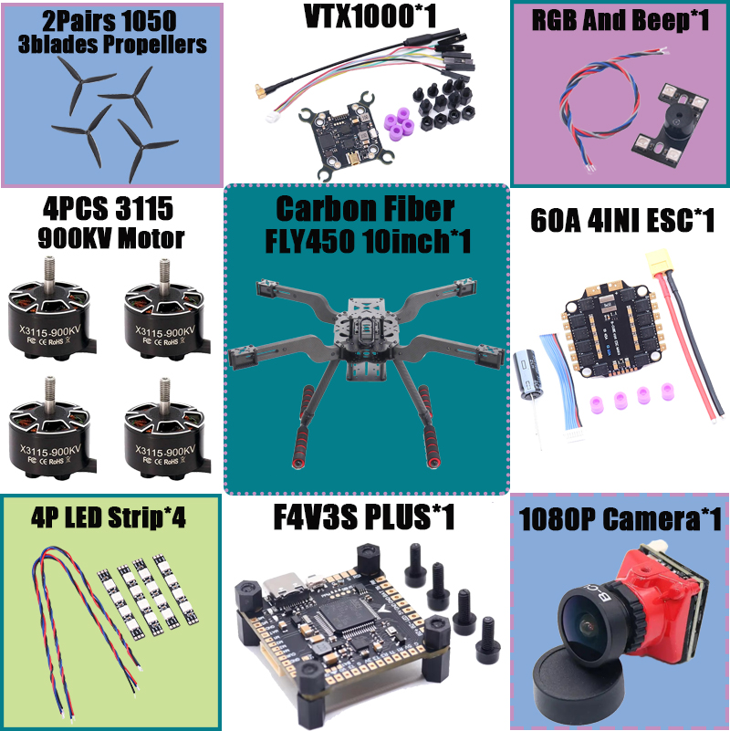 B-CUBE Open Source New Smart D - огляд і ціна Heavy Lift Drone Frame