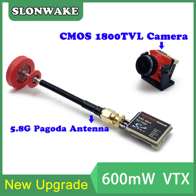 5.8G 48CH 600mW adjustable VTX - огляд і ціна Drone Rc Controller
