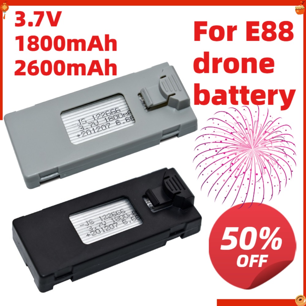 3.7v 1800mAh 2600mAh Remote Co - огляд і ціна Drone E88 Rc Quadcopter