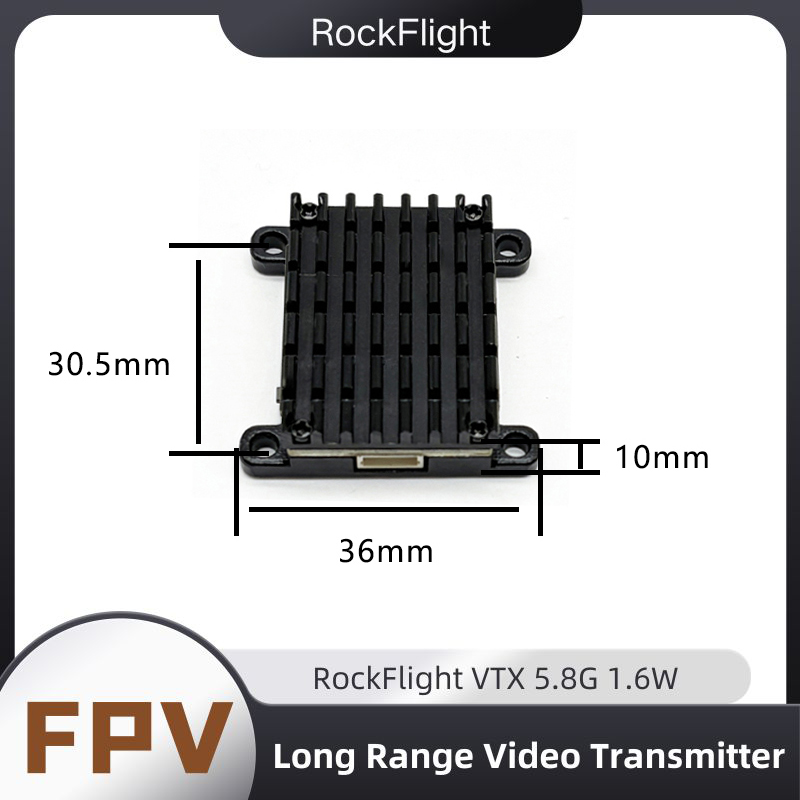 RockFlight TX663 VTX 5.8G 48CH - огляд і ціна Drone Rc Controller