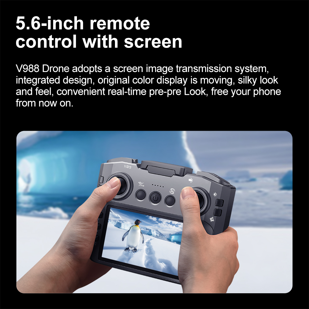 Brand+ V988 8K Professional 4K - огляд і ціна Drone Rc Plegable