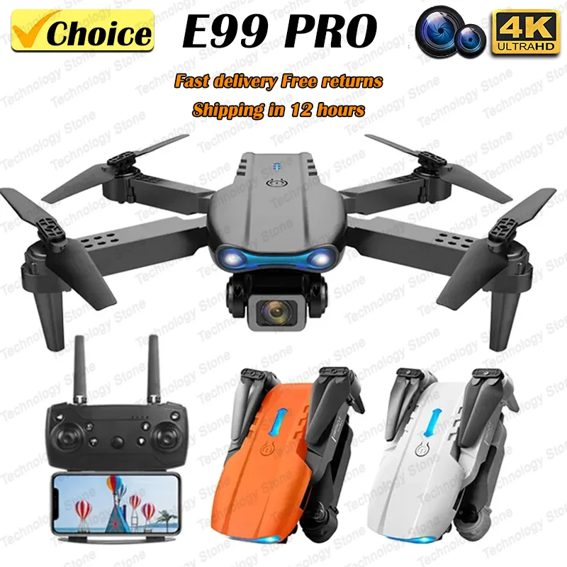 K3 E99PRO Drone with Dual HD C - огляд і ціна Drone Rc E99 Pro
