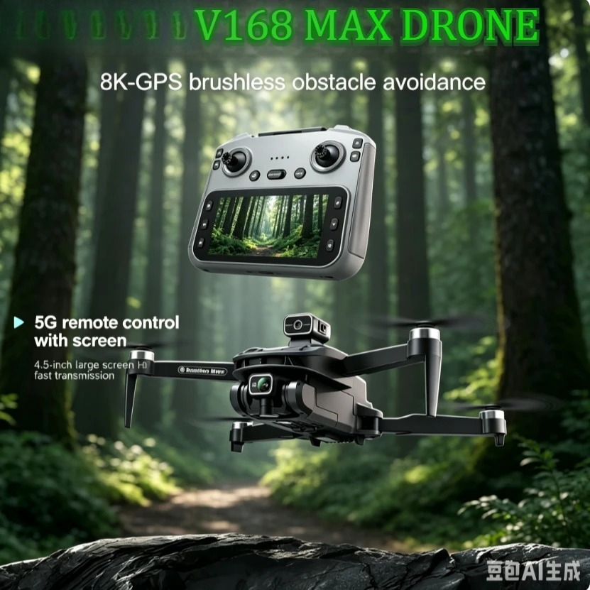 Original V168 MAX Foldable RC  - огляд і ціна Drone Ls Rc