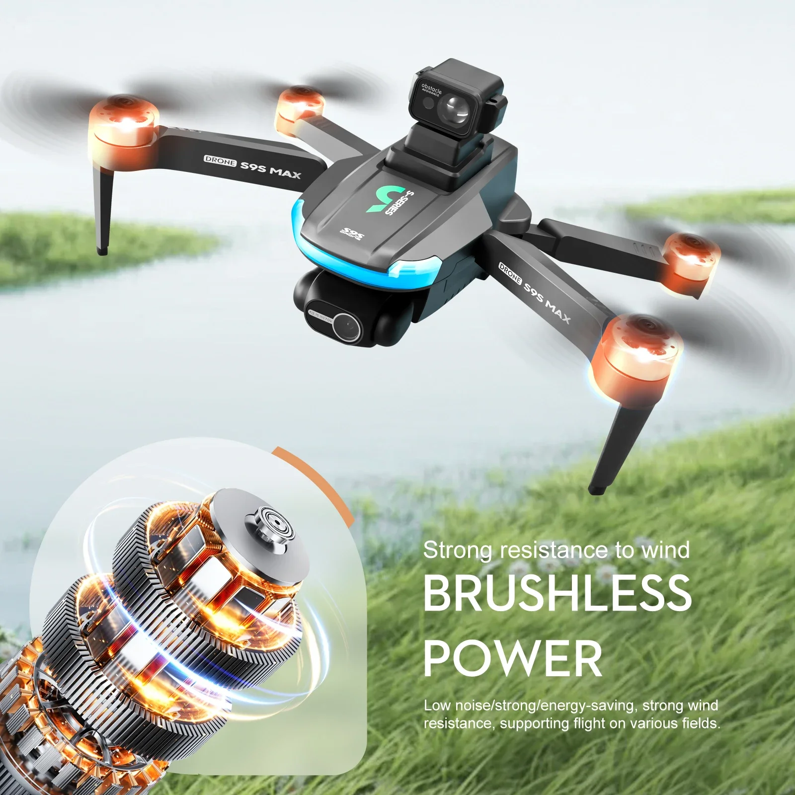 NEW S9S MAX MINI Drone 4K 2-Ax - огляд і ціна Drone Rc Explorer