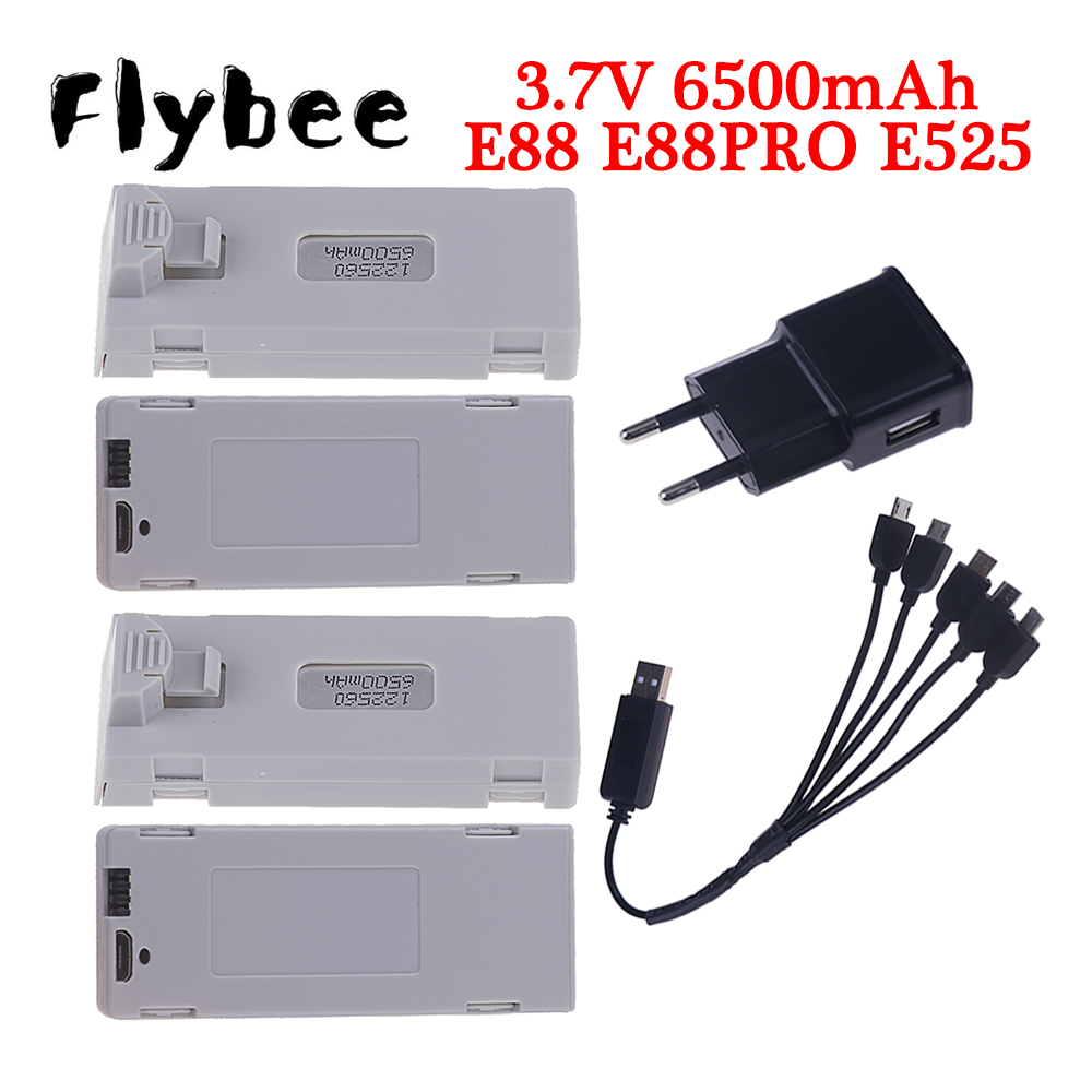 Original E88 Battery 3.7V 6500 - огляд і ціна Drone Rc E99