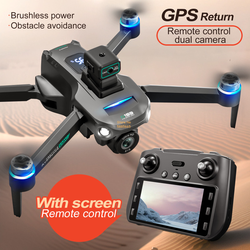8K Dual Camera 5G WIFI FPV Rem - огляд і ціна Drone App Rc Fpv