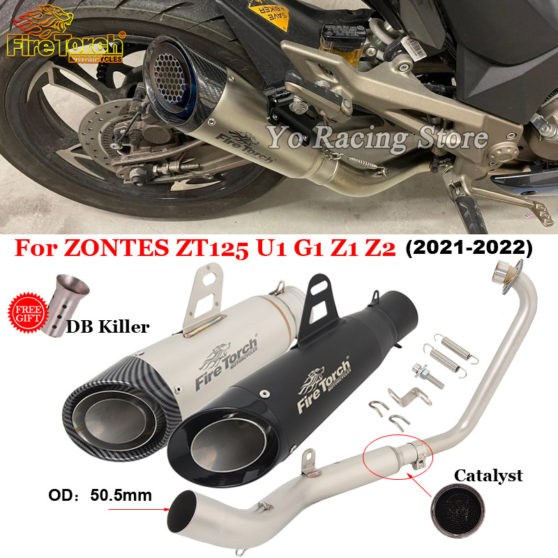 Slip On For Zontes ZT125 U1 G1 - огляд і ціна Drone Z1