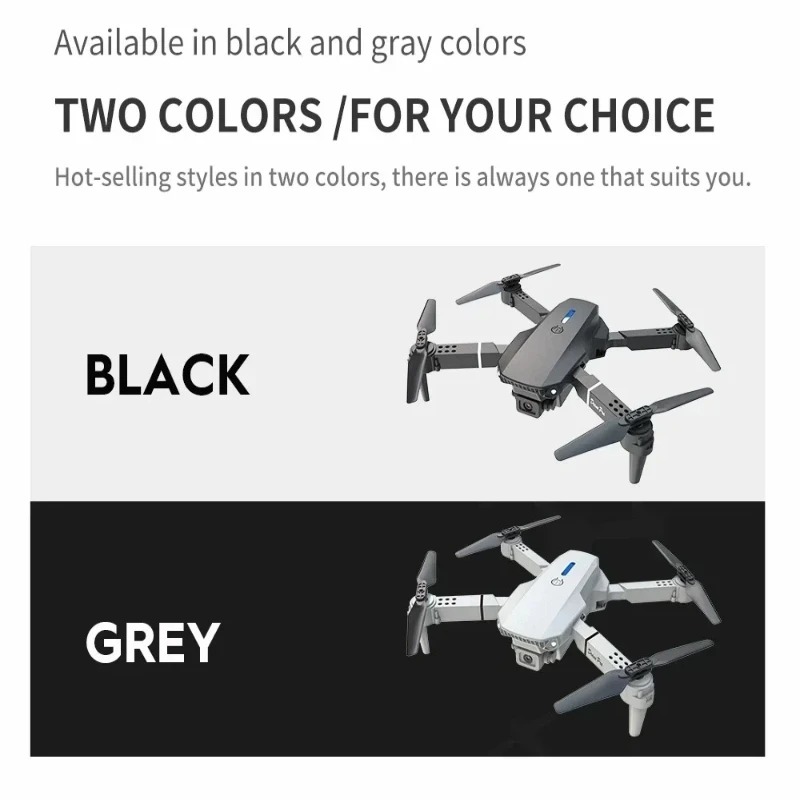 E88 Mini Drone 4K HD Camera Wi - огляд і ціна Drone E88 Rc Quadcopter