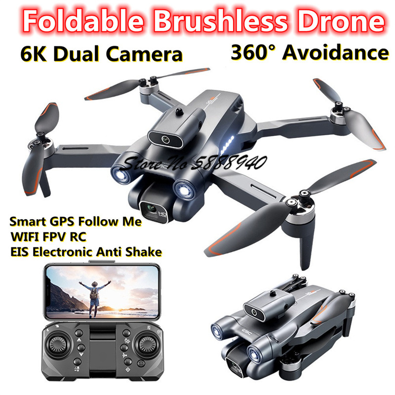6K Optical Flow Brushless Fold - огляд і ціна Drone S1S Rc Quadcopter