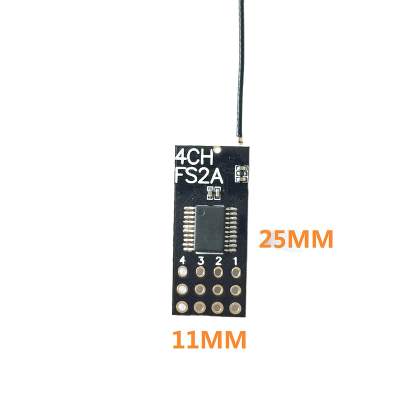Flysky FS2A Mini Receiver 4CH  - огляд і ціна Drone Helicopter Rc