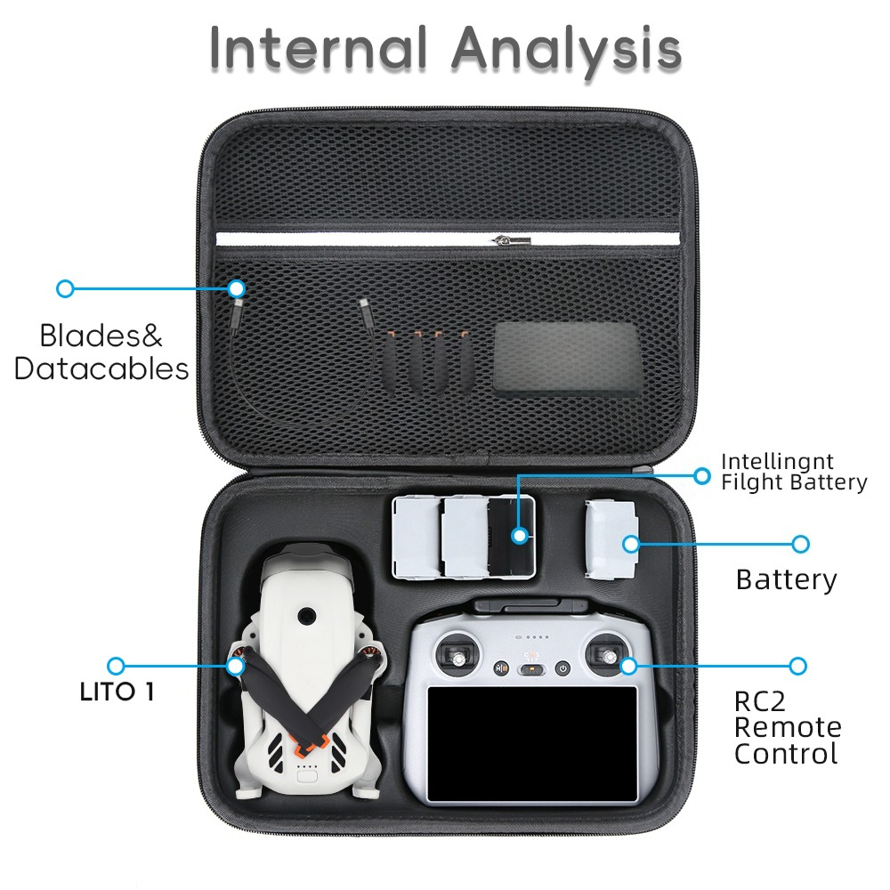 Portable Carrying Case For DJI - огляд і ціна Drone Ls Rc