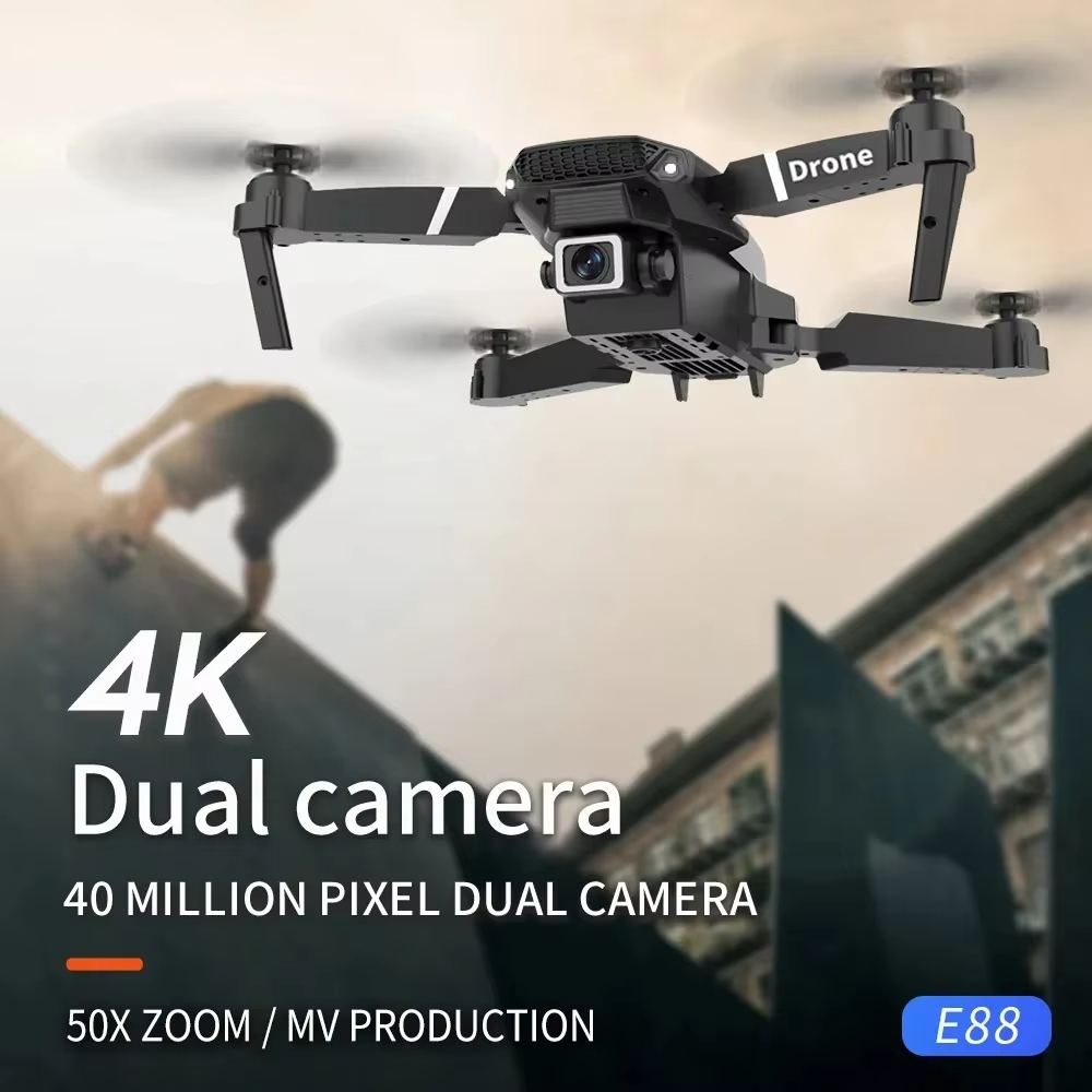 2026 Professional 6K Wide Angl - огляд і ціна Drone E88 Rc Quadcopter