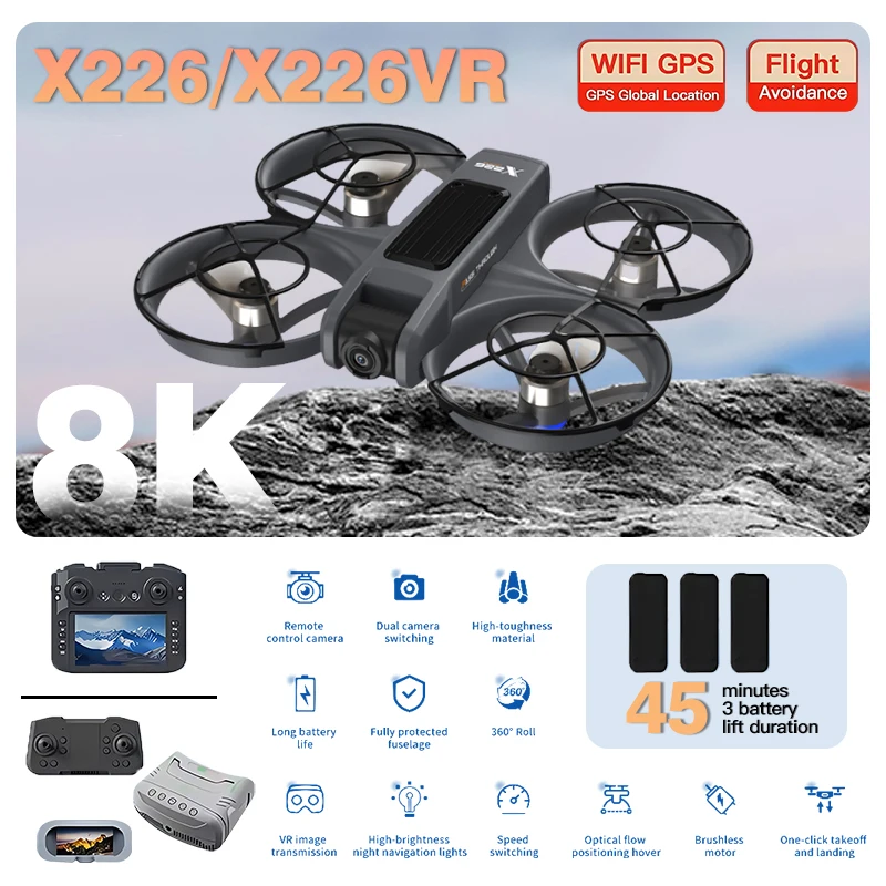 Original X226 X226VR FPV RC Dr - огляд і ціна Drone Ls Rc
