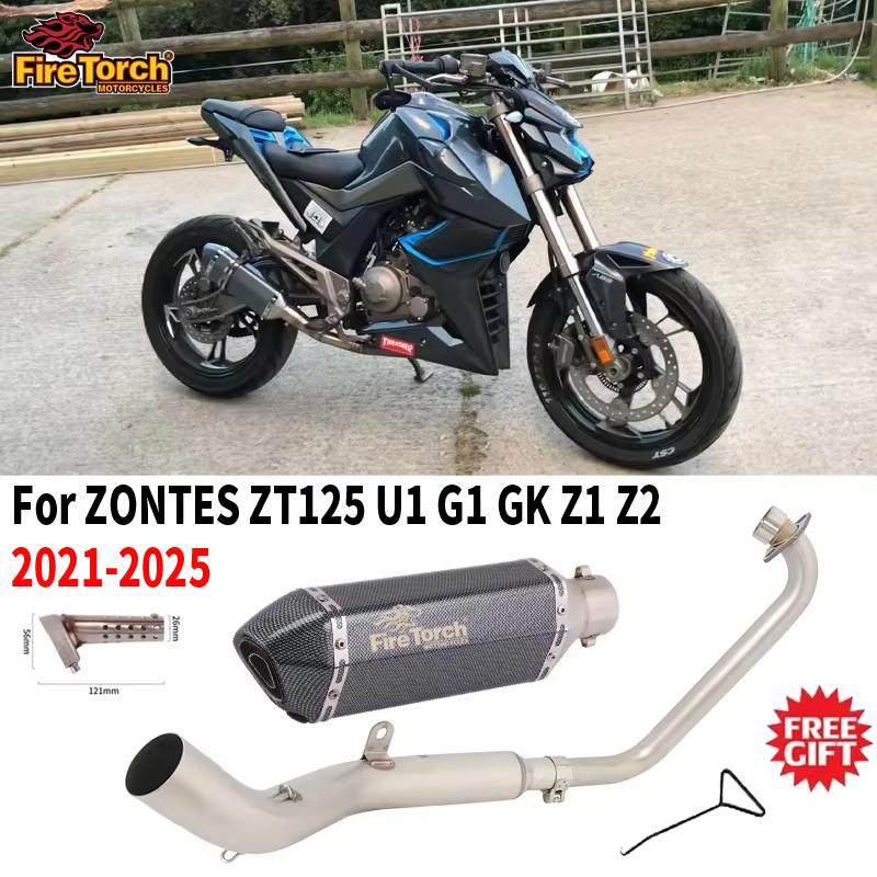 Slip On For ZONTES ZT125 U1 G1 - огляд і ціна Drone Z1