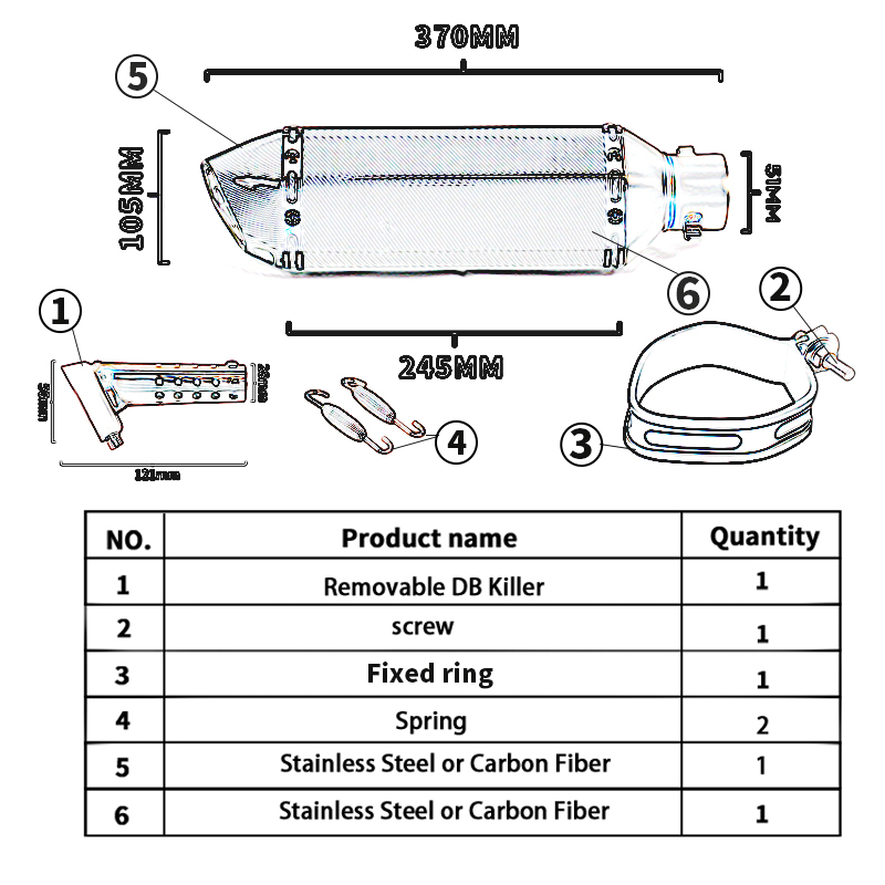 Slip On For ZONTES ZT125 U1 G1 - огляд і ціна Drone Z1