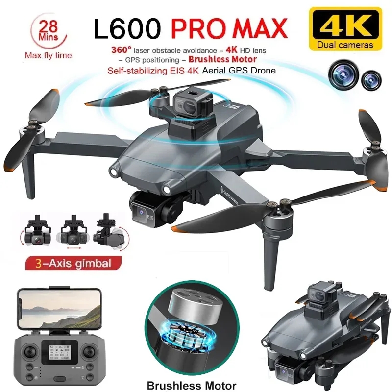 L600 PRO MAX GPS Drone Profess - огляд і ціна Drone Rc Explorer