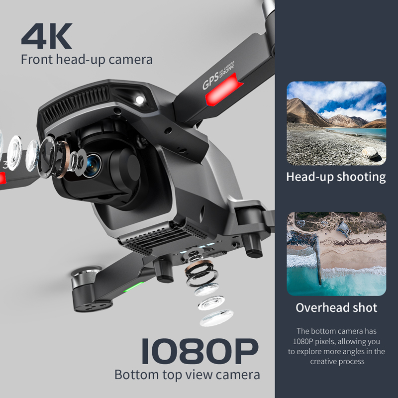 L106 Pro 3 Drone 5G WIFI FPV F - огляд і ціна Drone Rc Pro 2