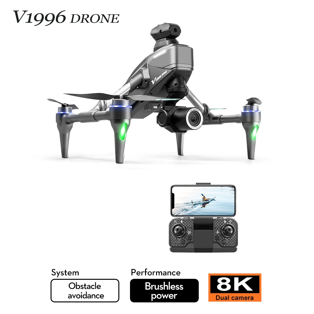 2024 New V196 Drone 8K Profess - огляд і ціна Drone V196 Rc