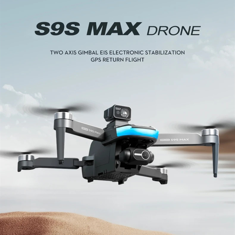 S9S MAX Brushless RC Drone Qua - огляд і ціна Drone Ls Rc