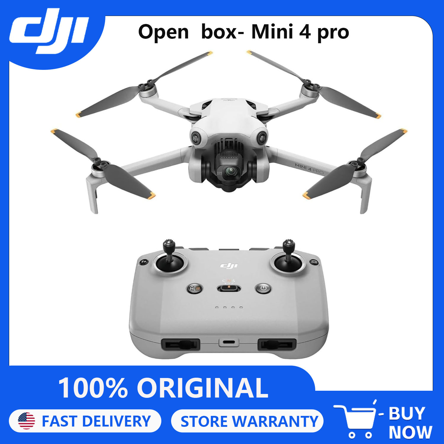 Open Box-DJI Drones Mini 4 Pro - огляд і ціна Drone Rc N2