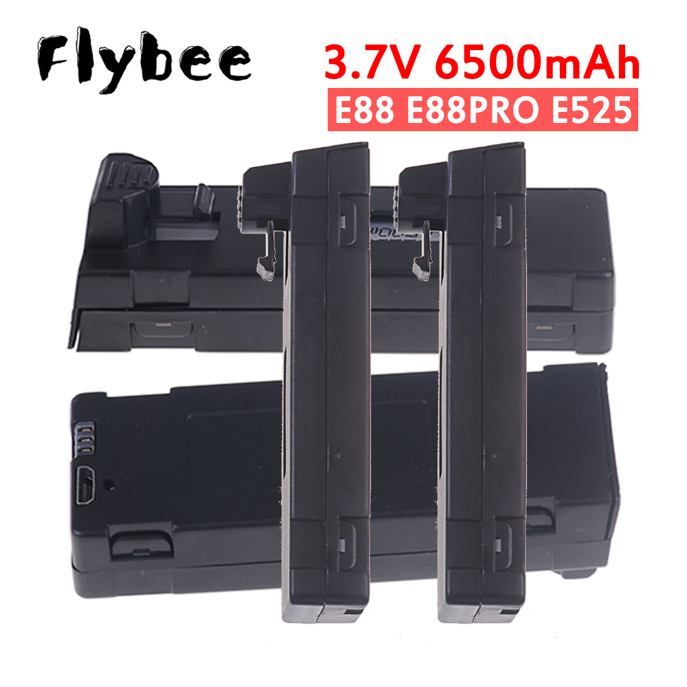 Rechargeable 3.7V 6500mAh E88P - огляд і ціна Drone Rc E99 Pro