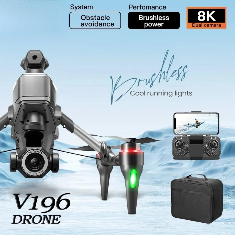 Original V196 Drone 8K Profess - огляд і ціна Drone V196 Rc